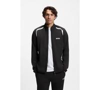 BOSS Active Sudadera con cremallera y propiedades de regulación de la temperatura - StyleSW_TOC Spin FZ, 50554402 Negro XXXL