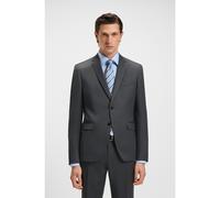 BOSS Americana extra slim fit en sarga de lana virgen - StyleH-Reymond-B1, 50469181 Gris oscuro 102