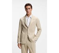 BOSS Americana slim fit de lino técnico lavable - StyleP-Hanry-WG-262, 50561959 Beige claro 54