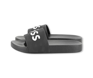 BOSS Aqua Slides Boys, Negro, 35