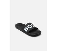 BOSS Chanclas fabricadas en Italia con detalle de logo grande - StyleAryeh_Slid_npvlg, 50536835 Negro 39
