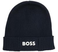 BOSS Asic_Beanie-x, Dark Blue402, Talla única para Hombre