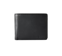 Hugo Boss Cartera Asolo para hombre piel granulada con logo grabado Negra Talla ONESI