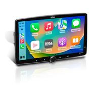 Boss Audio Systems BCPA14 Car Stereo - Apple CarPlay, Android Auto, Single DIN, 14 Inch Capacitive LCD Touchscreen, Bluetooth, No DVD CD Player, Am/FM Radio Receiver, Multicolor Illumination