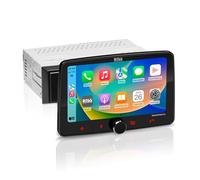 BOSS Audio Systems BVCP9700A-FL - Sistema estéreo de Audio para Coche, Apple CarPlay, Android Auto, 7 Pulgadas de un Solo DIN, Pantalla táctil capacitiva, Audio Bluetooth y Unidad Principal de