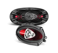 Boss Audio Systems CH4330 - Altavoces coaxiales para Coche de 400W, Rojo
