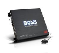 Boss Audio Systems R3004 - Amplificador de Audio (4.0, 1200W, A/B, Terminales de Abrazadera, 5,7 cm, 31,2 cm) Negro