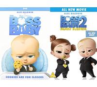 Boss Baby 1-2 Collection DVD - Boss Baby, Boss Baby 2 - Family Business - Boss Baby 2 Movies Complete Collection DVD