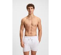 BOSS Bañador con logo y raya de la marca - StyleIconic, 50491594 Blanco XXL