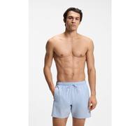 BOSS Bañador con logo y raya de la marca - StyleIconic, 50491594 Celeste XXL