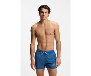 BOSS Bañador con raya y contorno del logo estampado - StyleMooneye, 50469280 Azul M