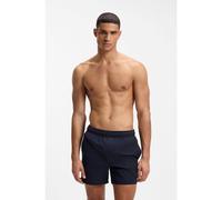 BOSS Bañador con un ribete del monograma Double B - StyleJet_Trunks, 50561115 Azul oscuro M