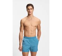 BOSS Bañador con un ribete del monograma Double B - StyleJet_Trunks, 50561115 Turquesa L