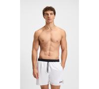 BOSS Bañador de secado rápido con detalles en contraste - StyleStarfish, 50514429 Blanco M