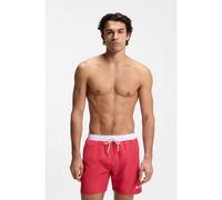 BOSS Bañador en tejido de secado rápido con logo estampado - StyleStarfish, 50514429 Rojo XXL