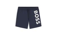BOSS Bañador en tejido de secado rápido con logo vertical estampado - StyleOctopus, 50514502 Azul oscuro XS