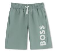 Boss Bañador para niño, Color Verde, 10 años