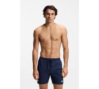 BOSS Bañador tipo shorts con logo y ribetes en contraste - StyleStarfish, 50514429 Azul oscuro L