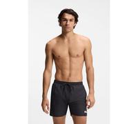 BOSS Bañador tipo shorts con logo y ribetes en contraste - StyleStarfish, 50514429 Negro XL
