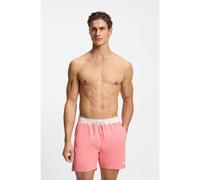 BOSS Bañador tipo shorts con logo y ribetes en contraste - StyleStarfish, 50514429 Rosa claro 4XL