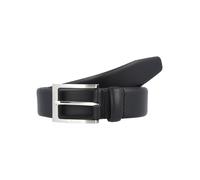 Hugo Boss Cinturón Barnabie de piel para hombre negro con hebilla 95 cm