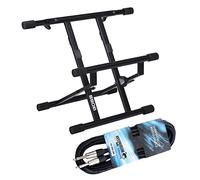 BOSS BAS-1 Amp Stand Amplificador Trípode + Cable Jack Keepdrum