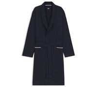 BOSS Bata de estar para hombre, azul oscuro, M