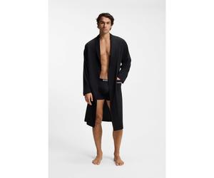 BOSS Batín de punto de algodón con logo bordado - StyleRobe BM, 50545943 Negro L