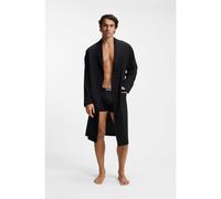 BOSS Batín en punto de algodón con logo bordado - StyleRobe BM, 50545943 Negro M