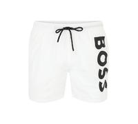 BOSS Bermudas 'Octopus' negro / blanco L negro / blanco