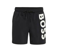 BOSS Bermudas 'Octopus' negro / blanco XL negro / blanco