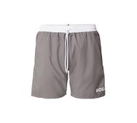 BOSS Bermudas 'Starfish' gris oscuro / blanco M gris oscuro / blanco