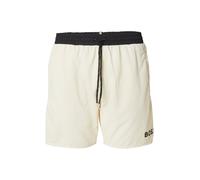 BOSS Bermudas 'Starfish' negro / blanco lana S negro / blanco lana