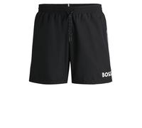 BOSS Bermudas 'Starfish' negro / blanco M negro / blanco