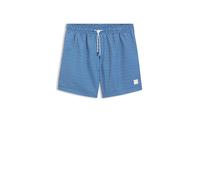 BOSS Bermudas 'Vibe' azul / blanco L azul / blanco