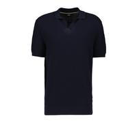 Boss Black- Natalo Polo de Punto Estructurado- Tops- Hombre- Azul- L- Natalo Polo de Punto Estructurado