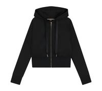 Boss Black- Sudadera con cremallera- Sweatshirts & Hoodies- Mujer- Negro- XS- Sudadera con cremallera