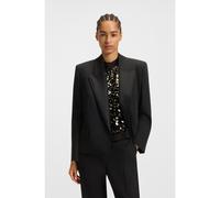 BOSS Blazer de esmoquin relaxed fit en sarga de lana virgen - StyleJaneva, 50548304 Negro 38