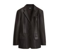 BOSS Blazer de piel - StyleSAURORA_FS_C, 50581687 Marrón oscuro 36