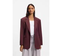 BOSS Blazer oversize fit con cinturón - StyleC_Jalara, 50553592 Burdeos 32