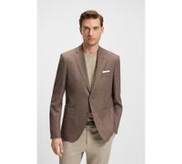 BOSS Blazer regular fit con estampado en mezcla de lana - StyleH-Janson-FL-253, 50545859 Marrón 46