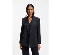 BOSS Blazer regular fit en crepé elástico con raya diplomática - StyleJanka-DB2, 50574417 Azul oscuro 44