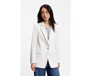 BOSS Blazer regular fit en crepé elástico - StyleC_Jabla3, 50549396 Blanco 44