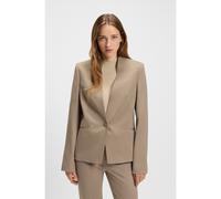 BOSS Blazer regular fit sin cuello con botón metálico - StyleJemma1, 50541998 Beige 32