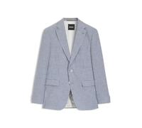 BOSS Blazer slim fit con estampado de pata de gallo pepita - StyleH-Hutson-262, 50561860 Azul estampado 58