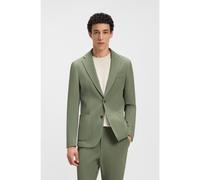 BOSS Blazer slim fit de algodón con microestampado - StyleC-Hanry-J-252, 50545863 Verde 48