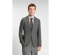 BOSS Blazer slim fit de franela elástica cepillada - StyleP-Hanry-J-WG-252, 50551528 Gris 48