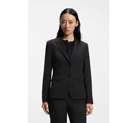 BOSS Blazer slim fit de lana virgen hecha en Italia - StyleJuleah, 50490035 Negro 46