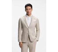 BOSS Blazer slim fit de lino con microestampado - StyleC-Hanry-262, 50561902 Beige 46