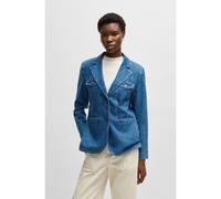 BOSS Blazer slim fit en denim azul con orillo - StyleJuskfin, 50532532 Azul 36